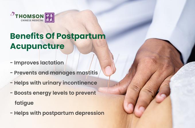 postpartum acupuncture benefits new mothers