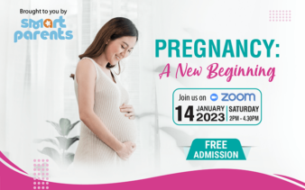 Blog image for Pregnancy: A New Beginning Webinar 2023 by SmartParents