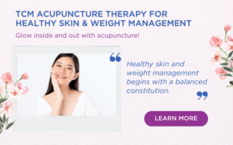 Blog image for NEW! Healthy Skin & Weight Management with TCM Acupuncture Therapy
