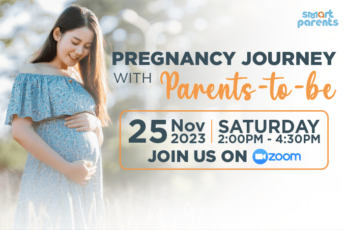 Blog image for Pregnancy Journey with Parents-to-be Webinar 2023 by SmartParents